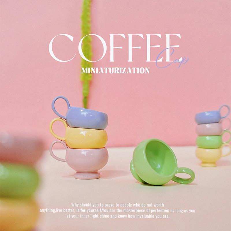 Coffee Tea Cup - قطعة واحدة من نموذج فنجان قهوة