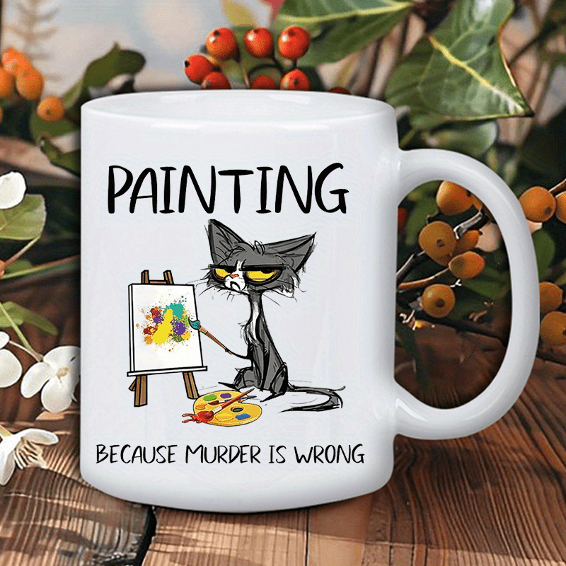 Coffee Tea Wrong - الرسم لأن القتل كوب سيراميك خاطئ