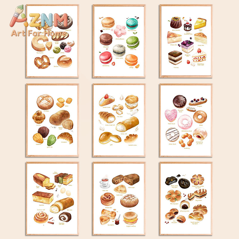 Coffee Tea Pictures - ملصقات وطبعات لطعام الإفطار، صور فنية