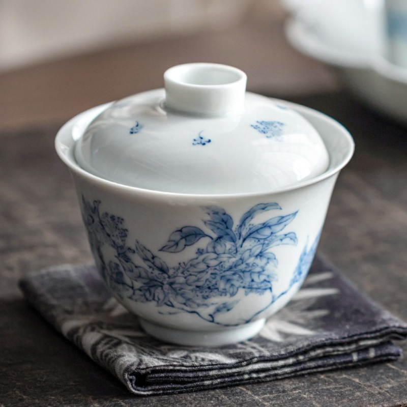 العتيقة الأزرق الأبيض الخزف Ga - مراجعة Gongfu Tea Set وسعره