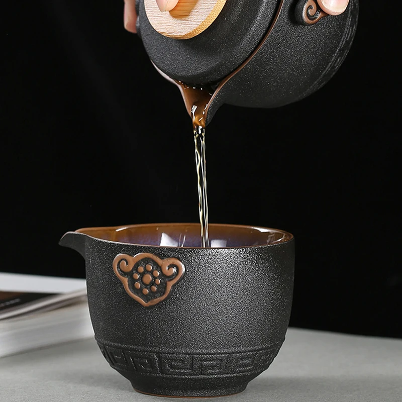 المحمولة الصينية السيراميك إبر - مراجعة Gongfu Tea Set وسعره