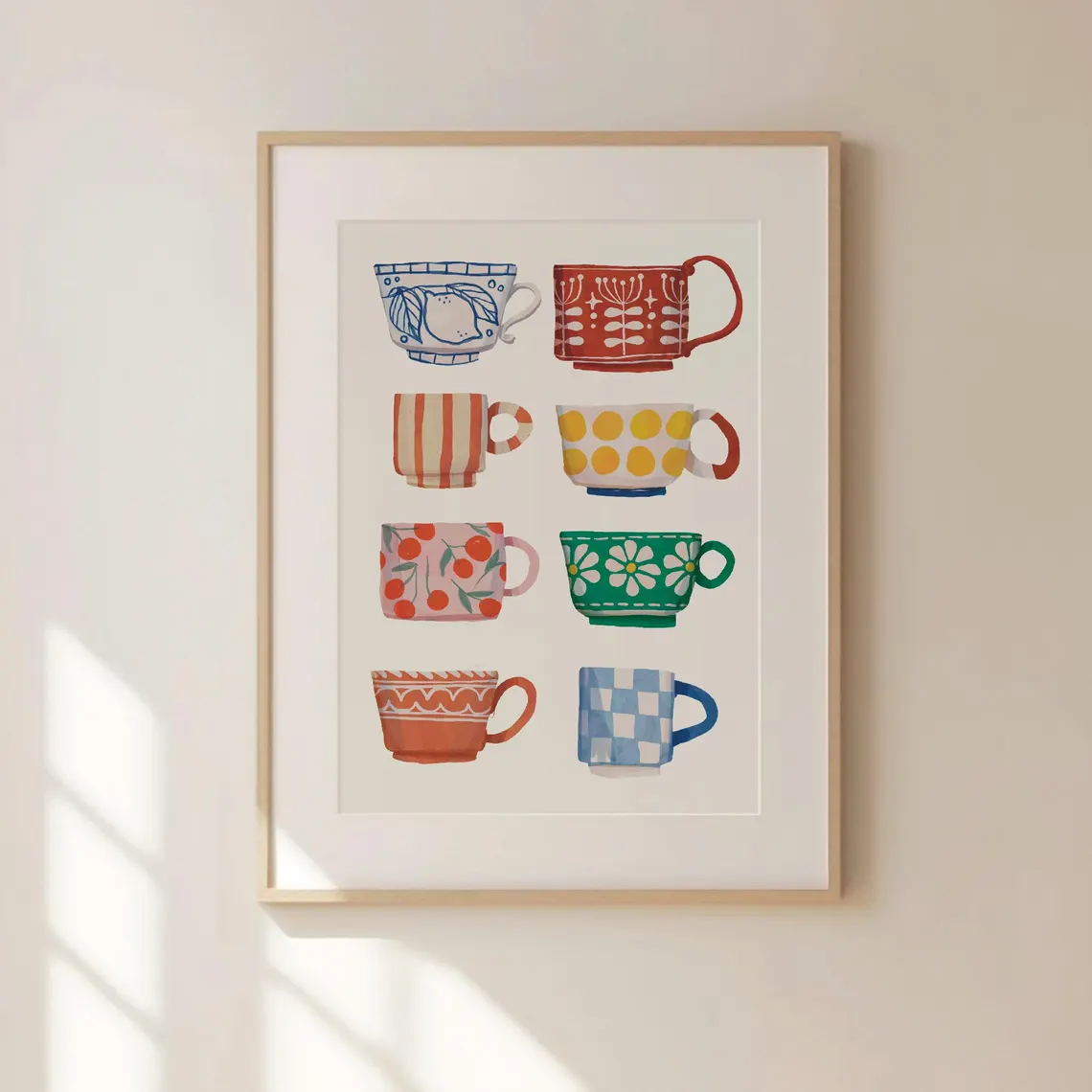 طباعة على شكل كوب شاي، ملصق إف - مراجعة Coffee Tea Pictures وسعره