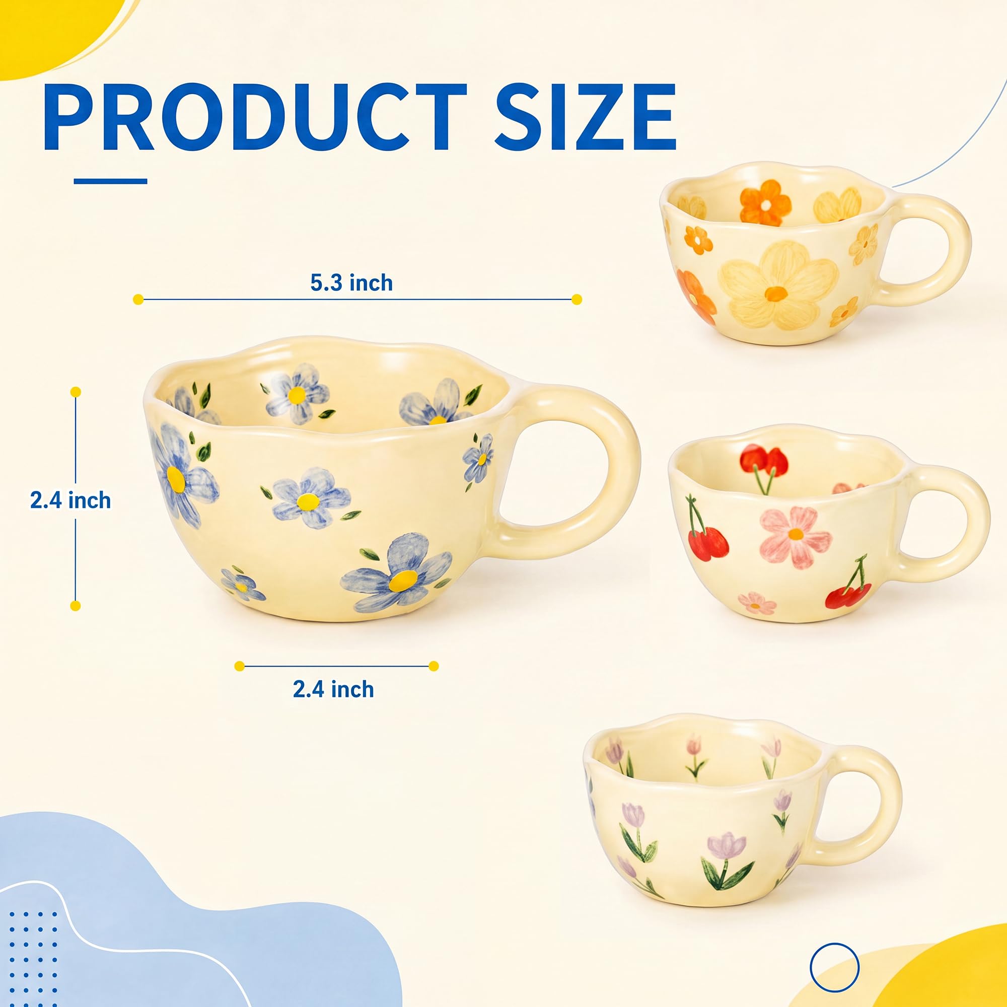 مجموعة من 4 أكواب قهوة فريدة م - مراجعة Coffee X Tea وسعره