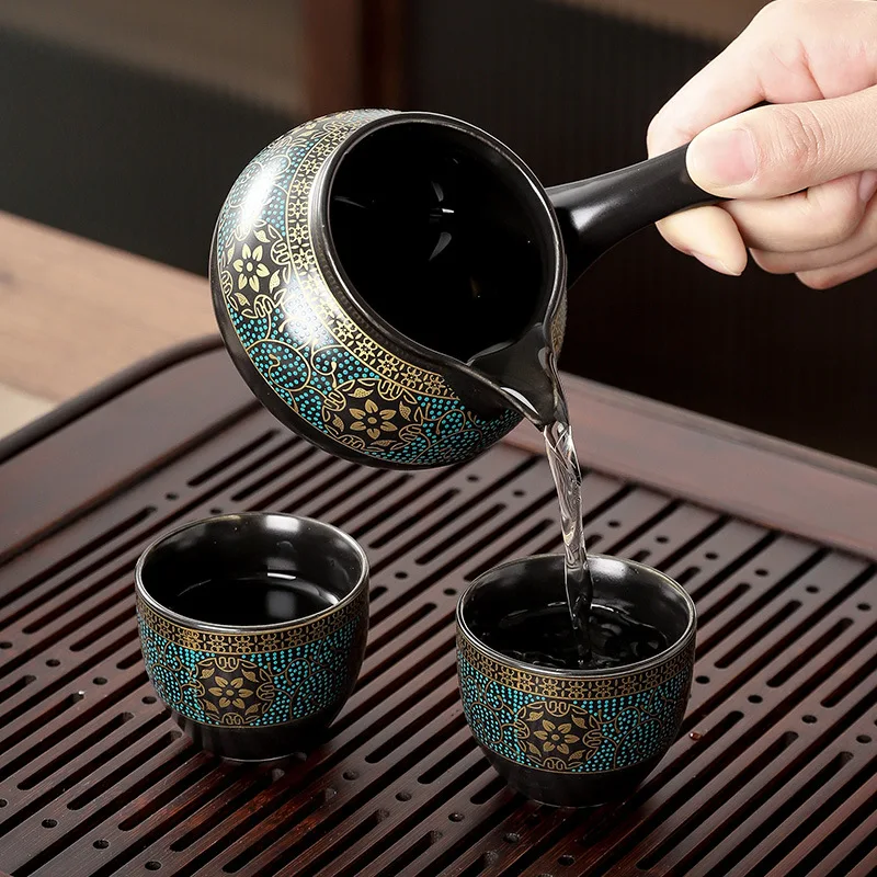 طقم شاي منزلي غرفة المعيشة الإ - مراجعة Gongfu Tea Set وسعره
