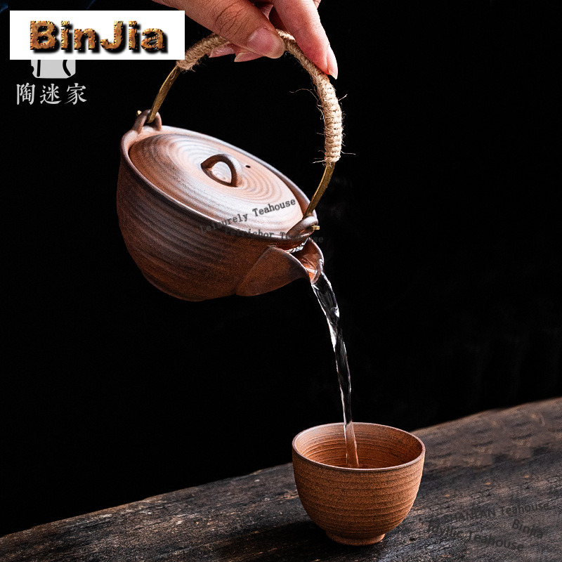 إبريق شاي دافئ من الطين الصخري - مراجعة Gongfu Tea Set وسعره