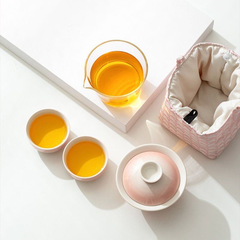 طقم شاي سيراميك بطلاء رمادي مت - مراجعة Gongfu Tea Set وسعره