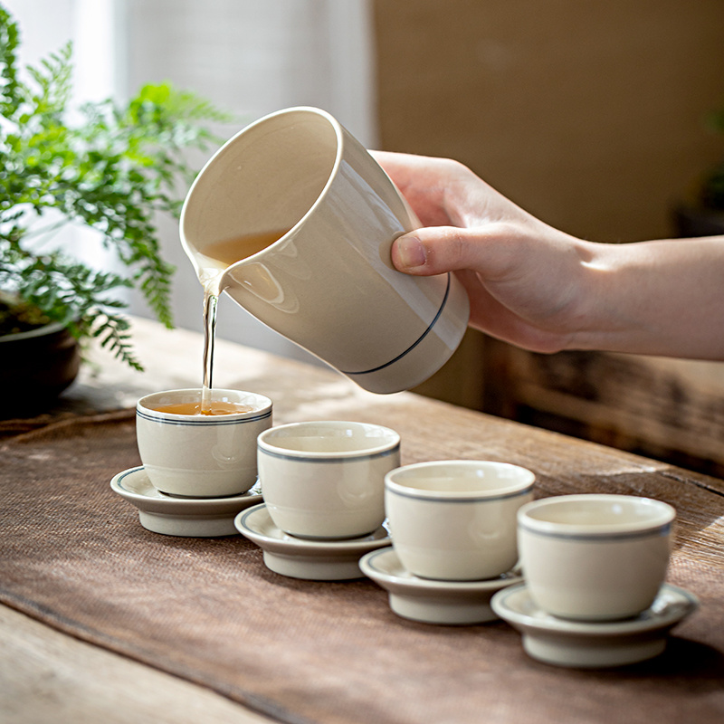 CHANSHOVA-طقم فنجان شاي وصحون  - مراجعة Coffee Tea Pictures وسعره