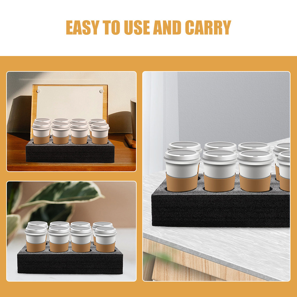 3 قطع حامل أكواب مشروبات مدمج  - مراجعة Coffee Tea Cup وسعره
