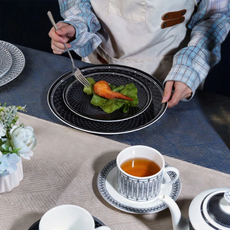طقم شاي بسيط على الطراز الأورو - مراجعة Coffee Tea Pictures وسعره