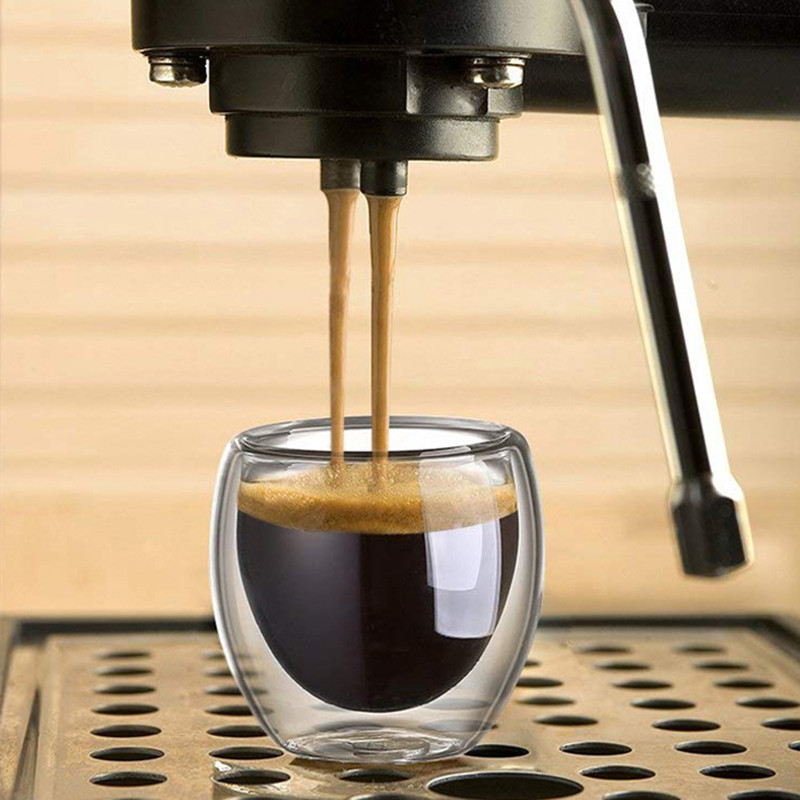 أكواب قهوة زجاجية مزدوجة الجدا - مراجعة Coffee Tea Pictures وسعره