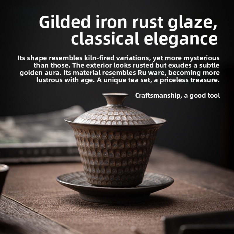 طقم شاي سيراميك ريترو للغونغفو - مراجعة Gongfu Tea Set وسعره