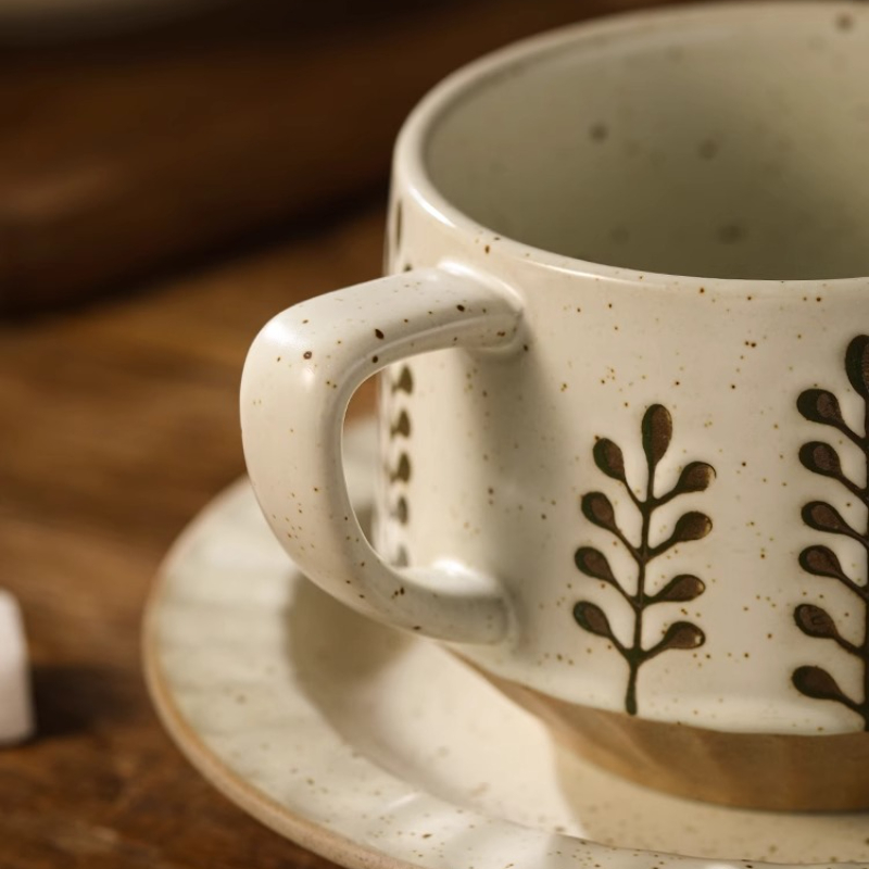 الرجعية كوب سيراميك الفخار الخ - مراجعة Coffee Tea Pictures وسعره