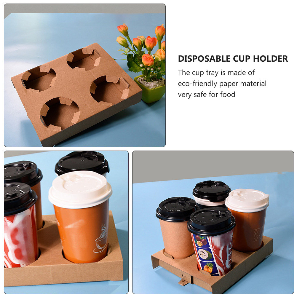 10 قطع من حاملات المشروبات الو - مراجعة Coffee Tea Cup وسعره