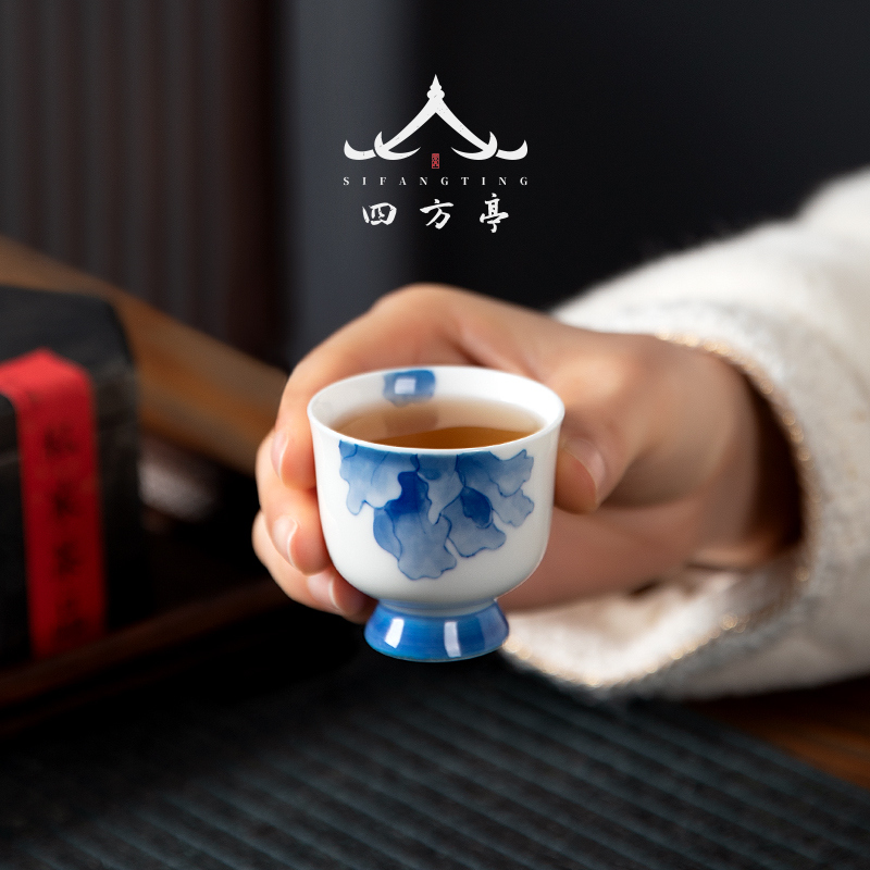 كوب شاي روياو غونغفو مرسوم يدو - مراجعة Gongfu Tea Set وسعره