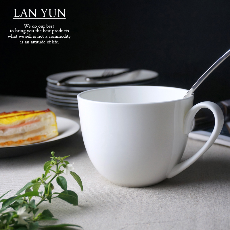 700 مل، كوب صباحي صيني عادي عل - مراجعة Morning Tea Coffee وسعره