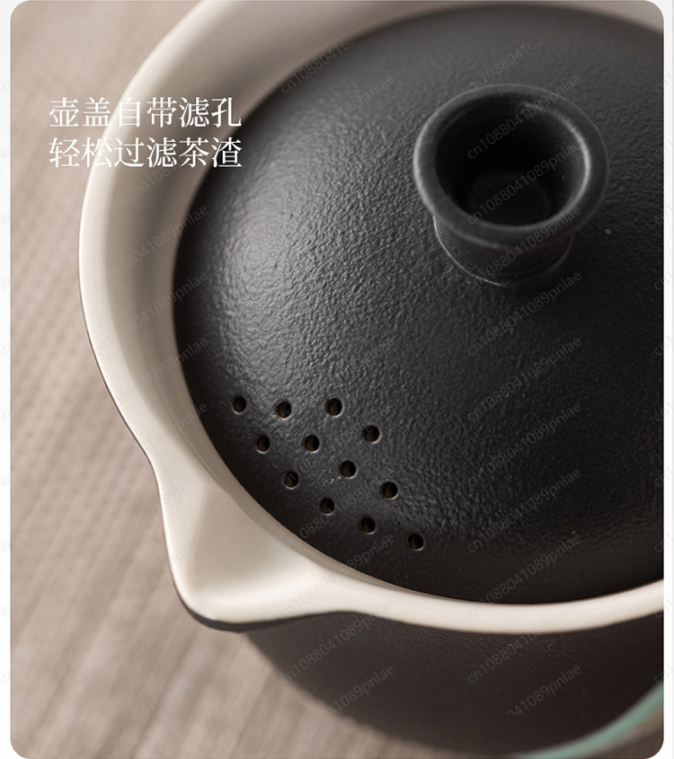 طقم شاي سيراميك محمول للسفر، م - مراجعة Gongfu Tea Set وسعره
