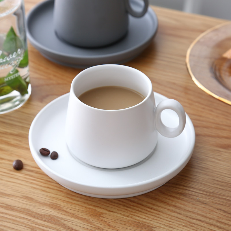كوب قهوة سيراميك ماتي بتصميم م - مراجعة Morning Tea Coffee وسعره