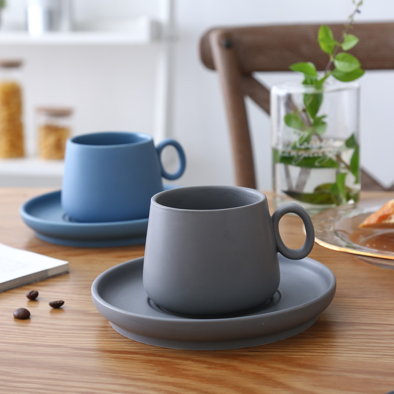 كوب قهوة سيراميك ماتي بتصميم م - مراجعة Morning Tea Coffee وسعره